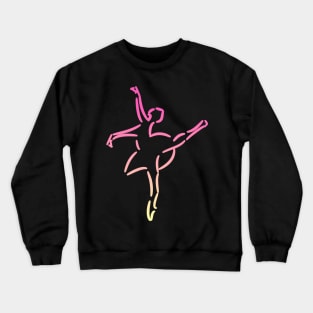 Glossy ballerina Crewneck Sweatshirt